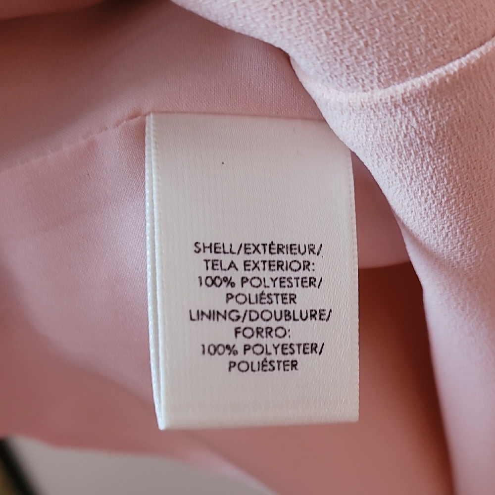 Ann Taylor Blush Scalloped Mini Dress - Picture 3 of 6